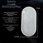 Selenite Crystal Recharging Plate - Cleanse & Charge Crystals Energy 2
