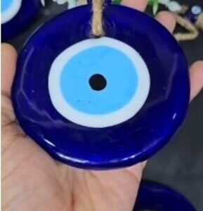 Protective Evil Eye Charm Crystal Hanging - Home Office Wall Car Decor Gift 2