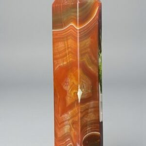 Large 250MM Carnelian Sardonyx Crystal Tower Healing Crystal Point For HomeDecor 2