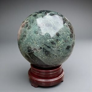 Large 200MM Kambaba Jasper Crystal Sphere Healing Crystal Ball For Home Decor 2