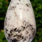 Very Large 350MM Moldavite Green Moonstone Crystal Egg Gemstone Home Decor Egg 1