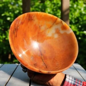 Very Large 230MM Himalayan Golden Quartz Crystal Bowl Handmade CrystalHomeDecor 1