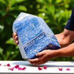 Large 430MM Natural Blue Lapis Lazuli Crystal Tower Healing Crystal Home Decor 2