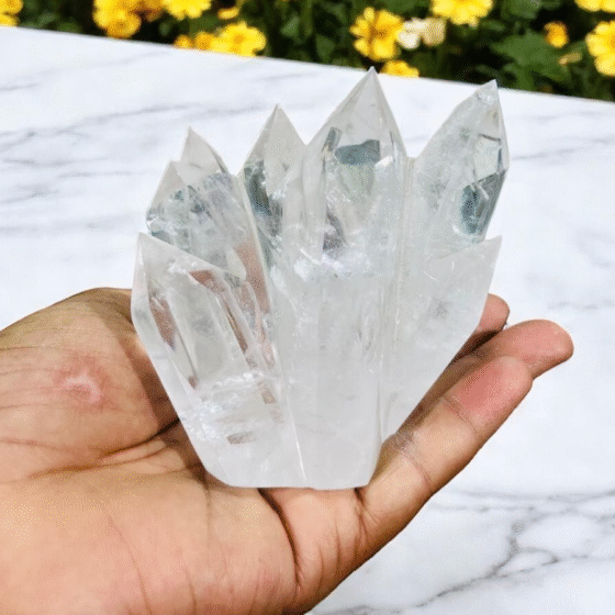 Large Druzy Carnelian Crystal Sphere Handmade Crystal Home Office Decorative 1