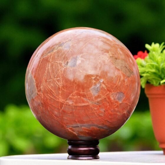 HUGE 210mm Rosophia Crystal Sphere Metaphysical Chakra Aura Power Stone Ball 2