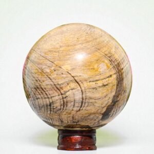 Large 180MM Polychrome Jasper Crystal Sphere Healing Crystal Ball For Home Decor 2