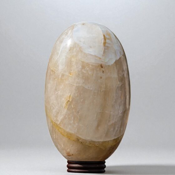 HUGE 385MM Petalite Quartz Crystal Lingam Healing Crystal Stone Lingam HomeDecor 1