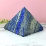 Lapis Lazuli Crystal Pyramid Healing Crystals Home Decor Handmade Gift 50-55MM 2