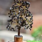 Black Tourmaline Crystal Tree Home Office Kitchen Décor Spiritual Gift MoneyTree 1