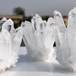 Large Clear Quartz Crystal Cluster Hand Carved Crystal Home Office Decorative 2