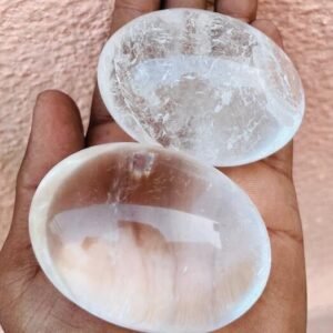 Large Clear Quartz Shiva Lingam Hand Carved Crystal Home Office Decoraive Lingam 2